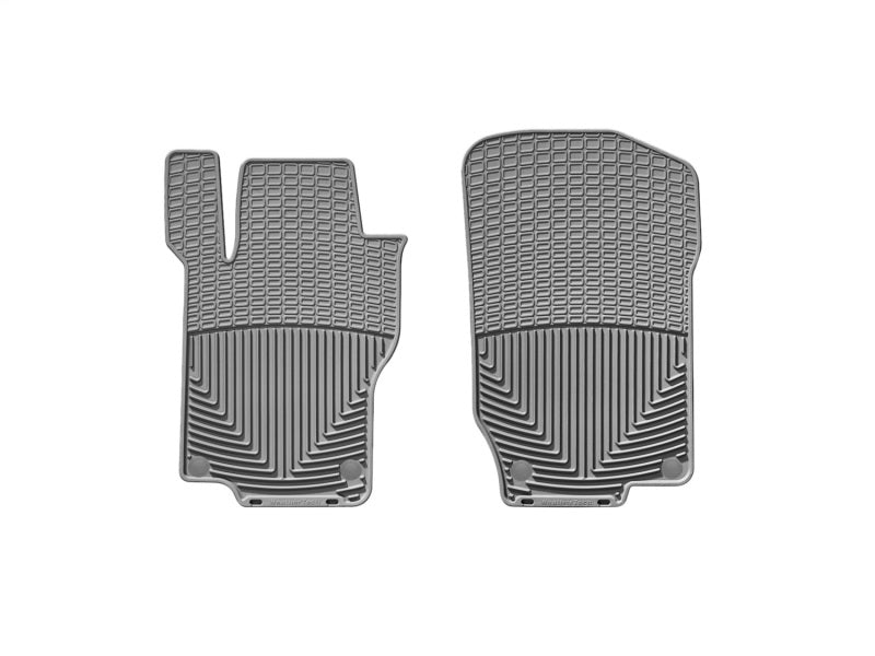WeatherTech 06-11 Mercedes-Benz ML-Class (W164) Front Rubber Mats - Grey W102GR W102GR Photo - Unmounted
