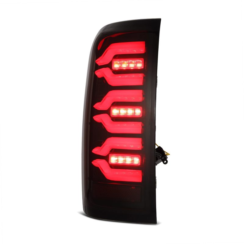 AlphaRex 14-18 Chevy Silverado 1500 Luxx-Series LED Tail Lights Black/Red w/Activ Light/Seq Signal 620050 620050 User 2