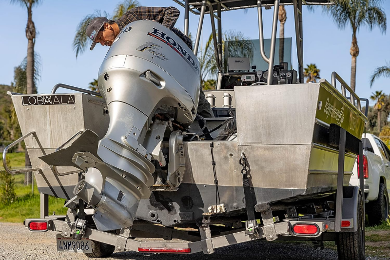 Rhino USA Retractable Transom Straps (2 Pack-Black) TD-MSTR2X43-BLK TD-MSTR2X43-BLK User 2