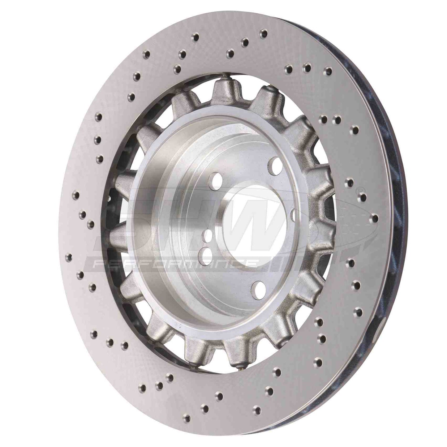 SHW Performance SHW 19-21 BMW M2 Competition 3.0L Right Rear Cross-Drilled Lightweight Brake Rotor BRR48254