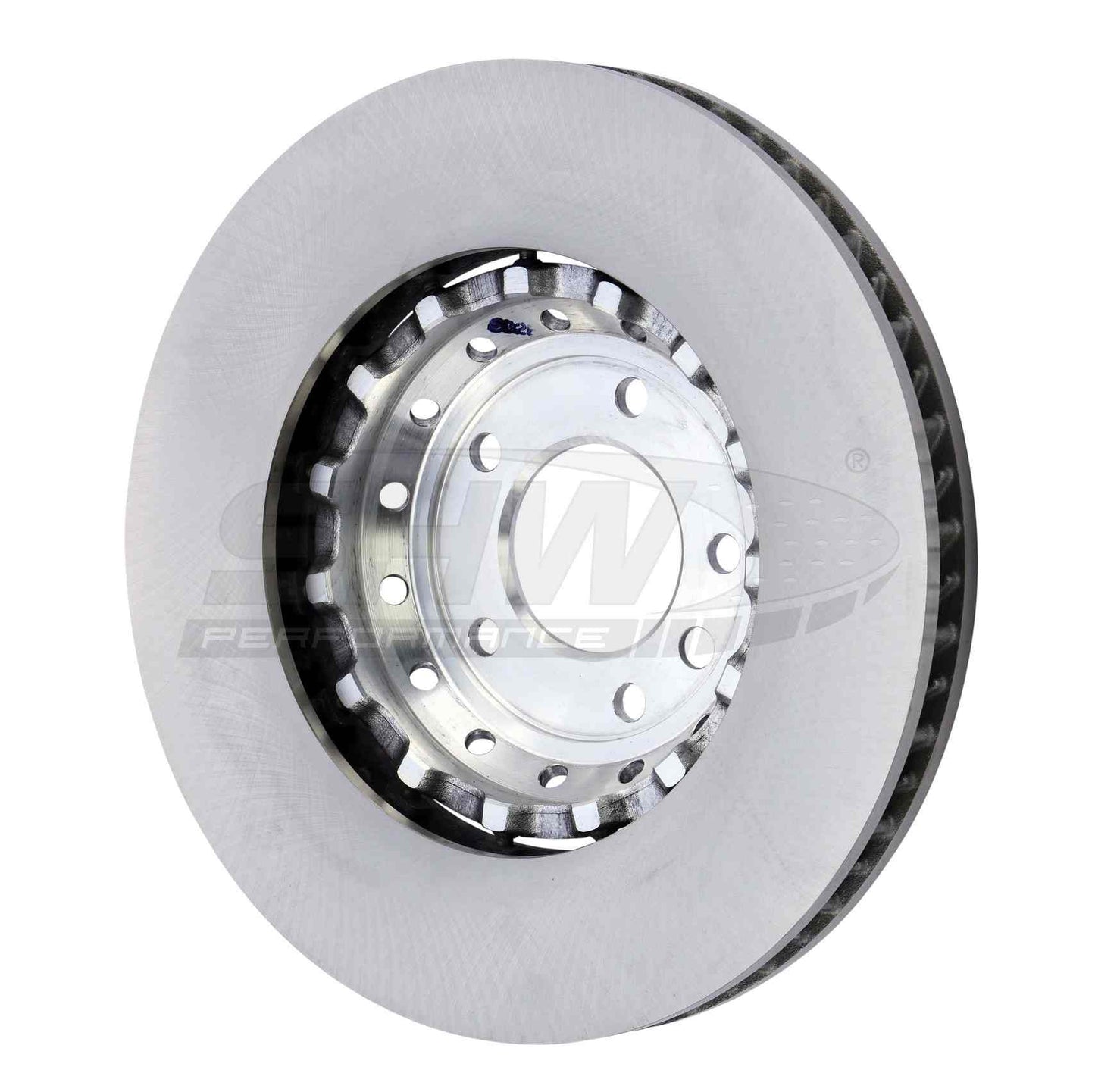SHW Performance SHW 15-18 Porsche Cayenne GTS 3.6L w/19in Wheel w/o Ceramic Brakes Left Front Smooth LW Brake Rotor PFL47523