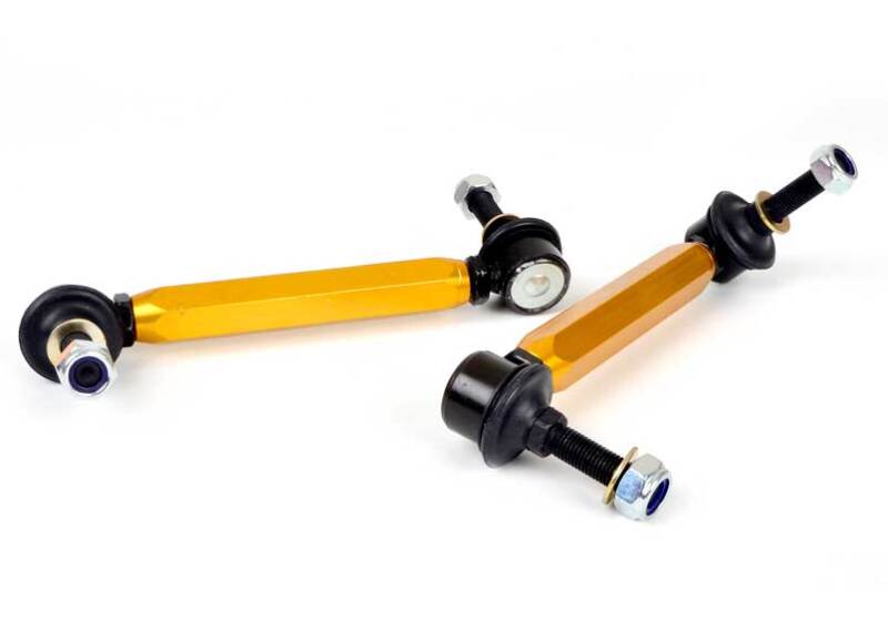 Whiteline Sway Bar Link Kit Heavy Duty Adj Steel Ball Nissan GT-R 2009-2011 KLC173 Photo - out of package