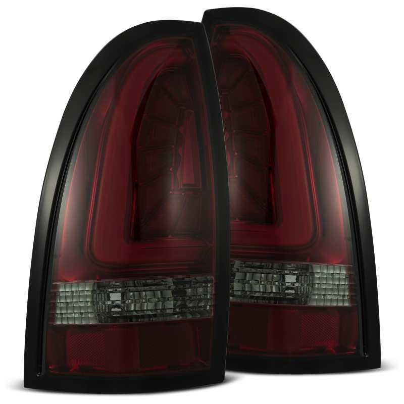 AlphaRex 05-15 Toyota Tacoma PRO-Series LED Tail Lights Red Smoke 680040 680040 Photo - Primary