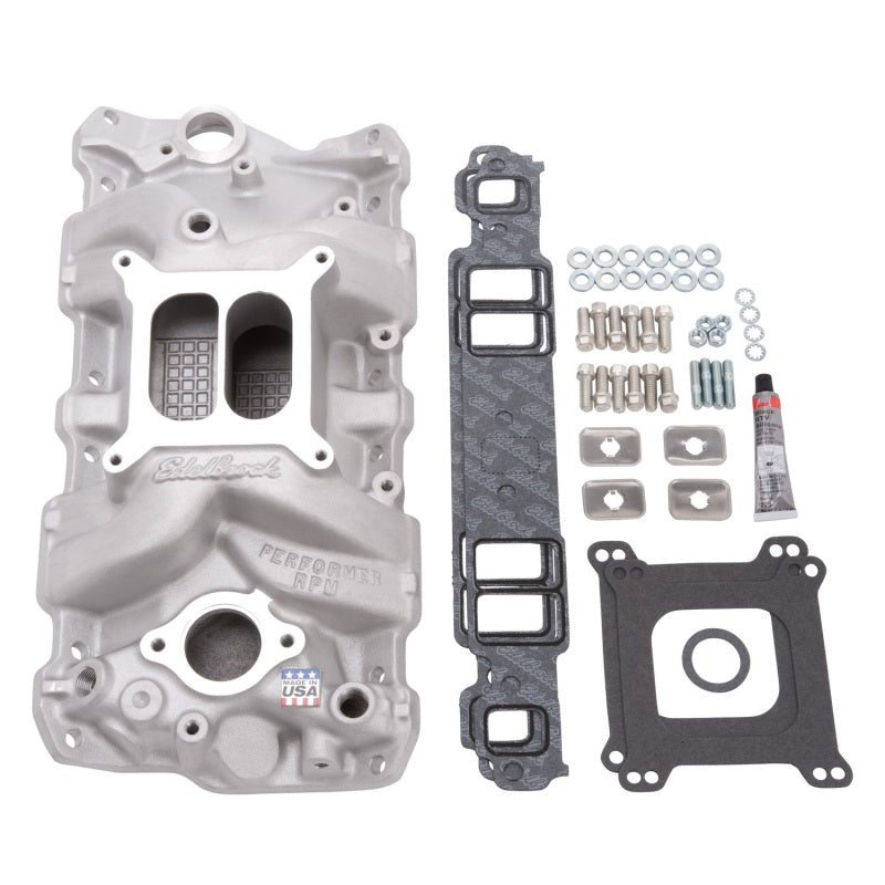 Edelbrock Manifold Installation Kit, Performer RPM, SBC, 1957-1986 2041 Photo - Primary