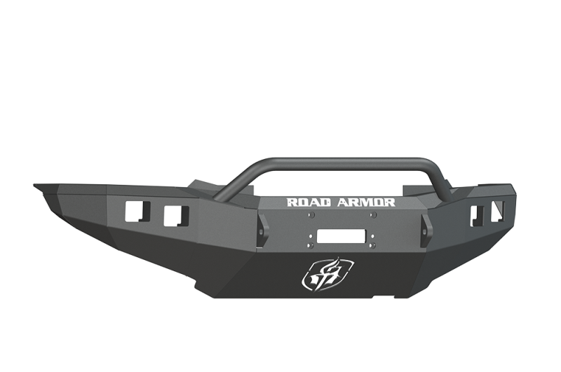 Road Armor 12-15 Toyota Tacoma Stealth Front Winch Bumper w/Pre-Runner Guard - Tex Blk 905R4B 905R4B Photo - Primary
