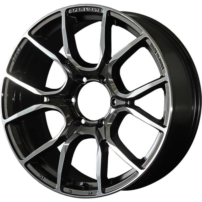 Gram Light 57ANA-X 20X9.5 +25 6-139.7 Super Dark Gunmetal DC Machining Wheel WGAAAX25KHF WGAAAX25KHF User 1