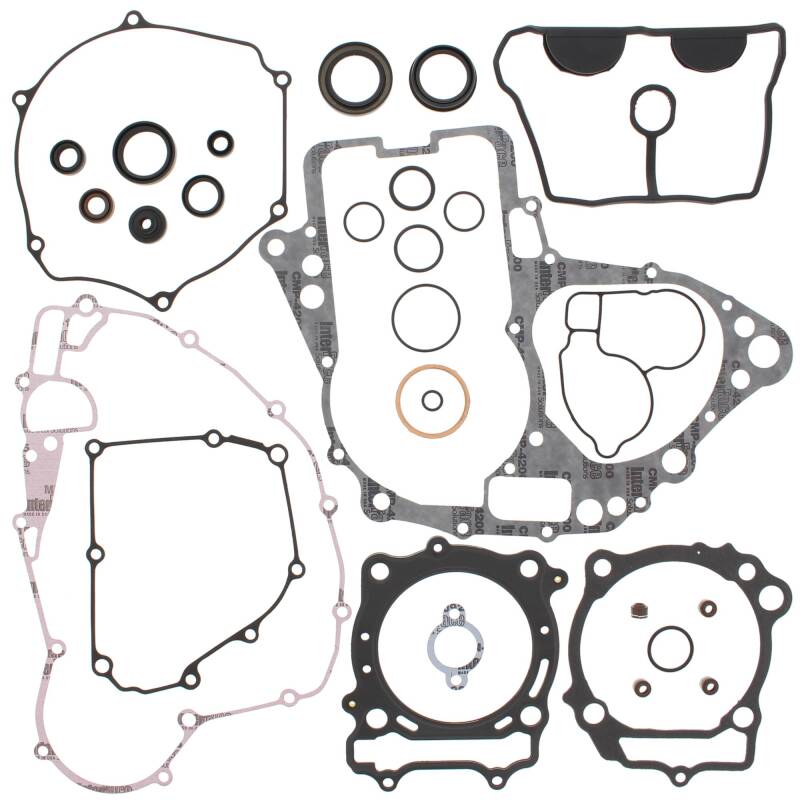 Vertex Pistons Vertex Gaskets 08-22 Suzuki RMZ450 Complete Gasket Kit w/ Oil Seals 811595 811595 Photo - Primary