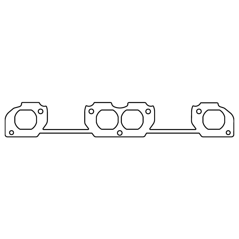 Cometic Exhaust Gasket D-Port Pair Armor Clad Thickness: .064in C5593-064 Photo - Primary