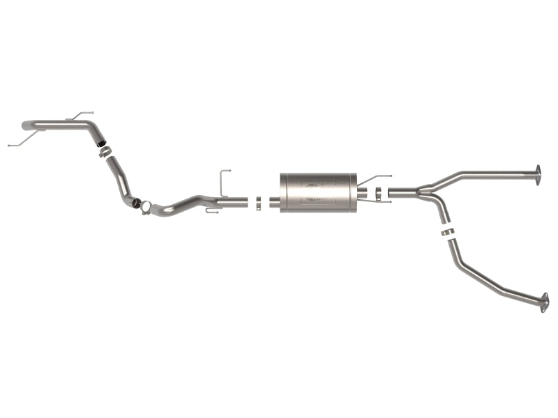 aFe 23-24 Toyota Sequoia V6 3.4L Vulcan Series 2-1/2in to 3in 304 SS Cat-Back Exhaust System 49-36069 49-36069 Photo - Unmounted