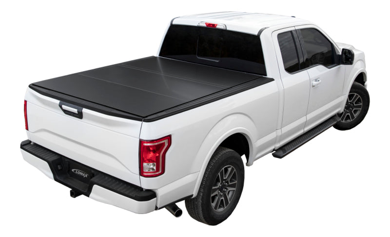 Access LOMAX Tri-Fold Cover 2022 Toyota Tundra 5Ft./6in. Bed w/ deck rail - Matte Black B1050099 B1050099 Photo - Primary