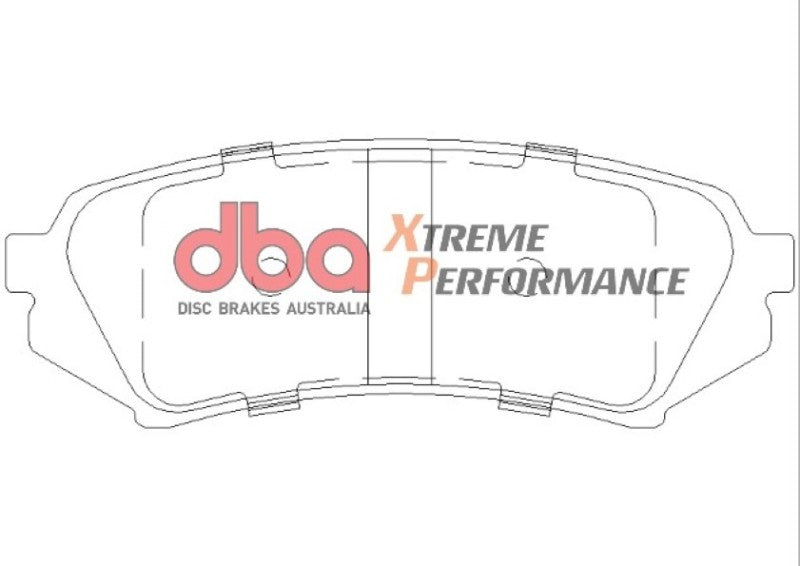 DBA 00-07 Toyota Land Cruiser XP650 Rear Brake Pads DB1383XP DB1383XP Photo - out of package