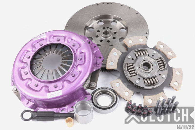 XCLUTCH 99-02 Nissan Silvia S15 2.0L Stage 2 Sprung Ceramic Clutch Kit XKNI24540-1B XKNI24540-1B Photo - Primary