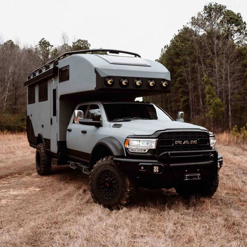 KC HiLiTES SlimLite 8in. LED Light Cover (Cover Only) - Black 5206 5206 Photo - lifestyle view