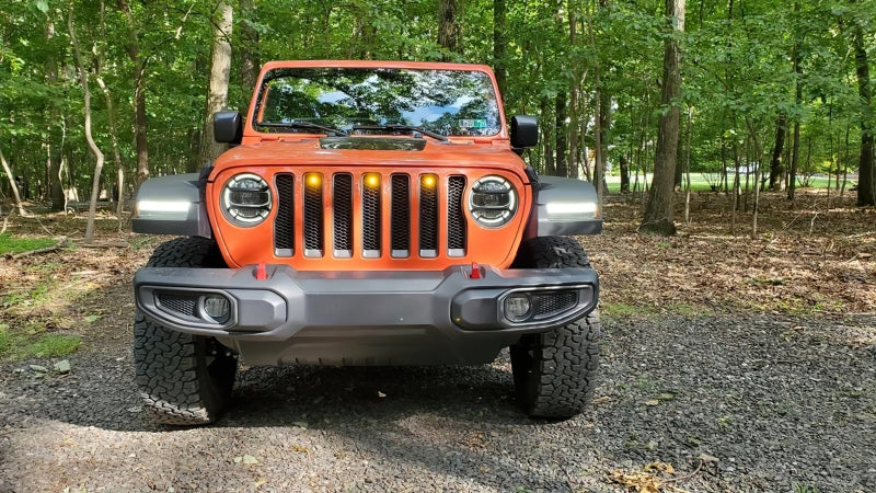 ORACLE Lighting Oracle Pre-Runner Style LED Grille Kit for Jeep Gladiator JT - Amber 5871-005 5871-005 Photo - lifestyle view
