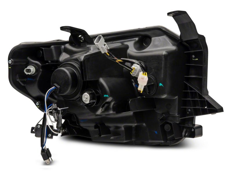 Raxiom 14-21 Toyota Tundra Axial Projector Headlights w/ SEQL LED Bar- Blk Housing (Clear Lens) TU16011 TU16011 Photo - Close Up