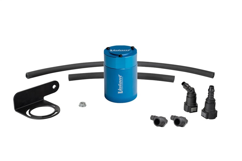 Volant 19-23 Chevrolat Silverado 1500 3oz Aluminum Oil Catch Can w/Mounting Bracket - Blue VC0011 VC0011 Photo - Primary