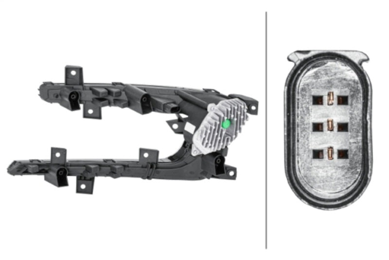 Hella 2015-2019 Volkswagen e-Golf Daytime Running Light Right 354843181 354843181 Photo - Unmounted