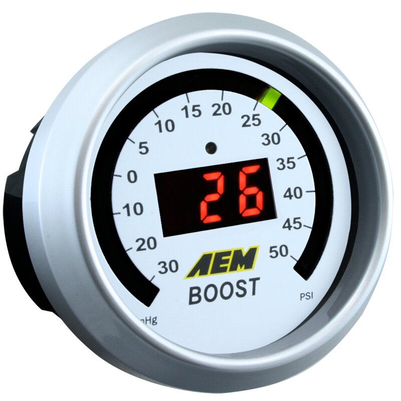 AEM Electronics 52mm Digital Boost Gauge 35 PSI 30-4406 Photo - out of package