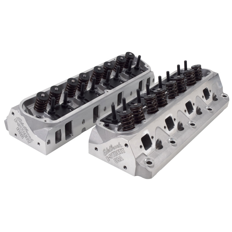Edelbrock Cylinder Head, E-Street, SB Ford, 2.02 Intake (Complete, Pair) 5025 Photo - Primary