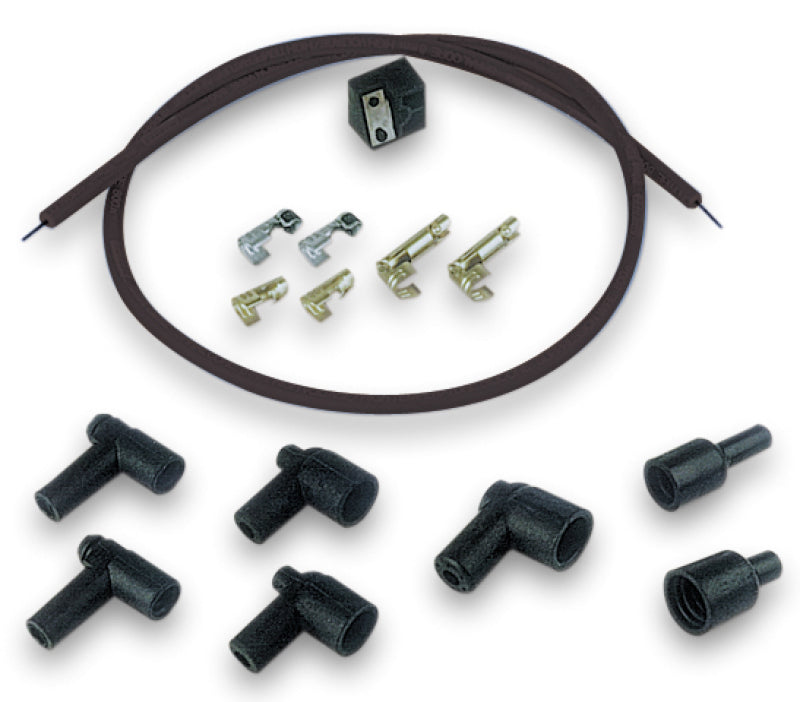 Moroso Coil, Repl. Wire Kit, Spiral Core, Black 73236 Photo - Primary