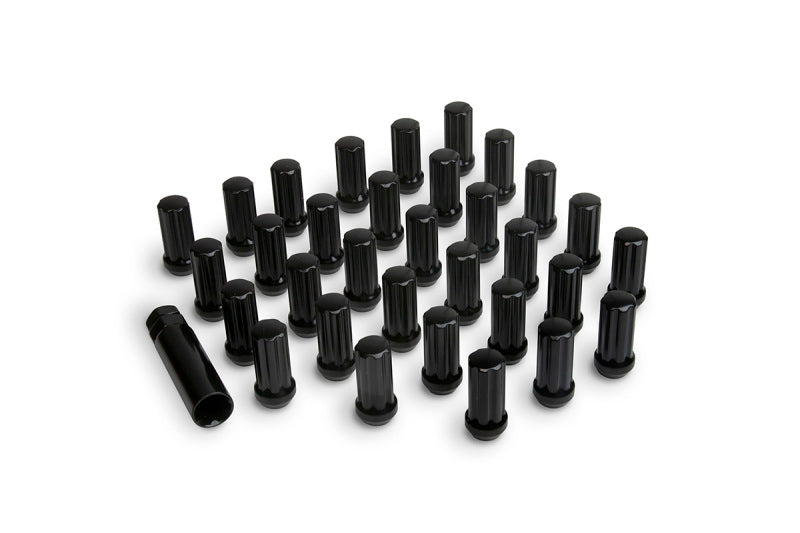 ICON Alloys Lug Nut Kit Black - 14x1.5 - 32 Lug Nuts w/ Key 89141532B 89141532B Photo - Primary