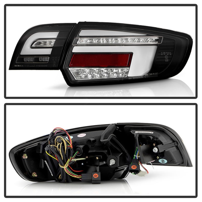 SPYDER 09-13 Audi A3 Full LED Tail Lights - Black (ALT-YD-AA309-LED-BK) 5089069 5089069 Photo - Unmounted
