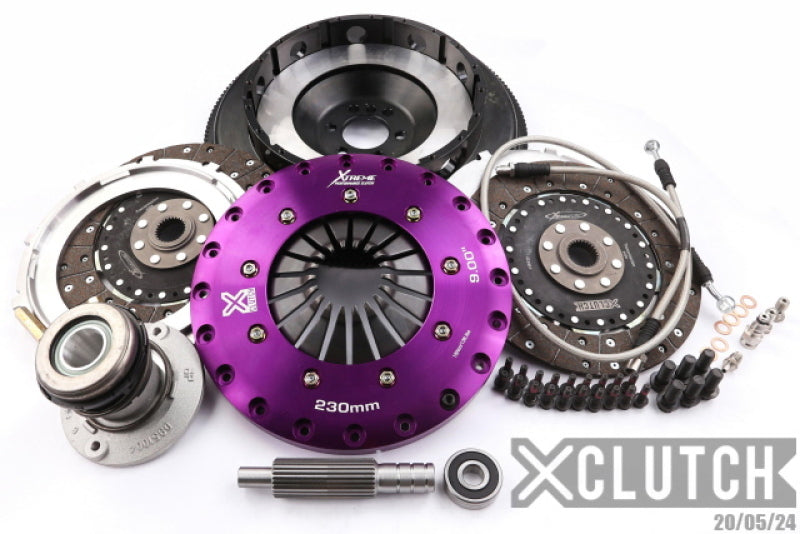 XCLUTCH 15-17 Chevrolet SS Base 6.2L 9in Twin Solid Organic Clutch Kit XKGM23632-2G XKGM23632-2G Photo - Primary