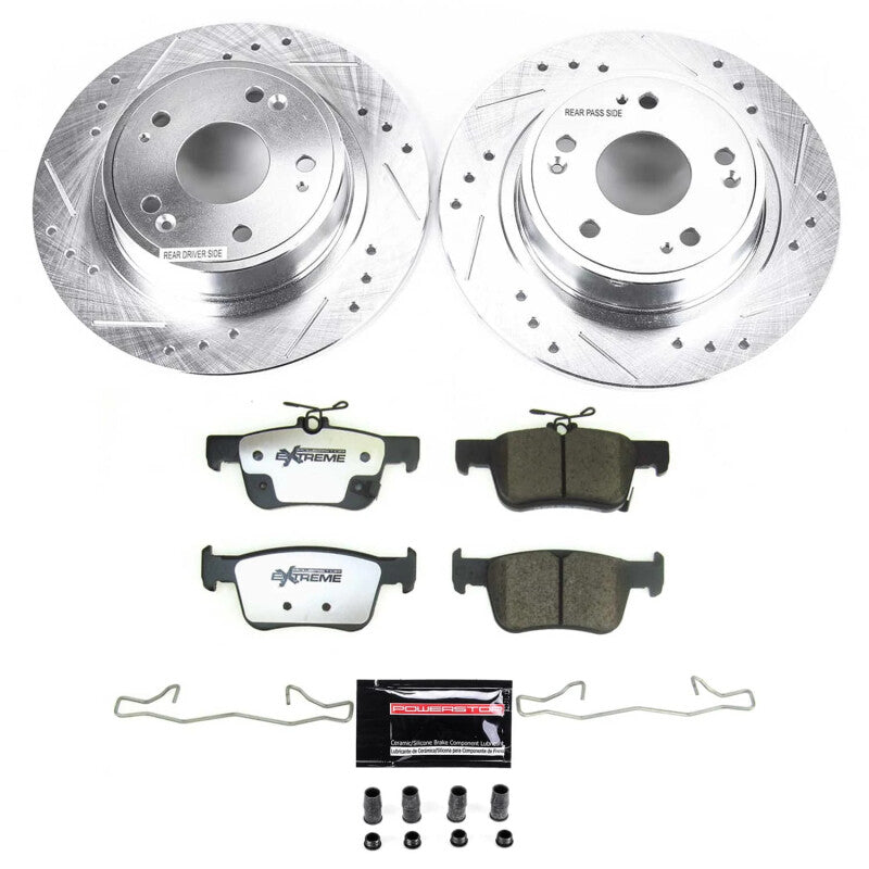 PowerStop Power Stop 18-22 Honda Accord Rear Z26 Street Brake Kit K8063-26 K8063-26 Photo - Primary