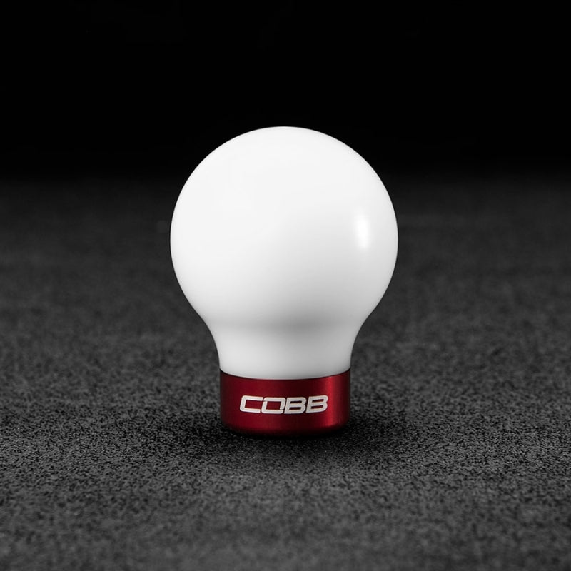 COBB 08-10 EVO X GSR/MR/MRT White with Red Base Shift Knob 252350-W-RD 252350-W-RD Photo - Primary