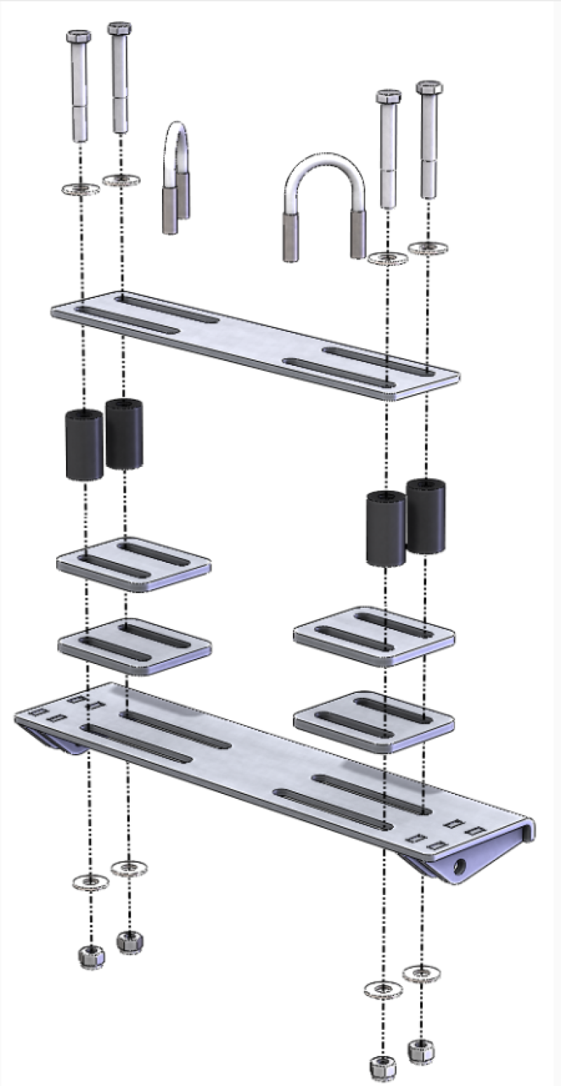 KFI Replacement Hybrid ATV Plow Mount 105515-R 105515-R User 1