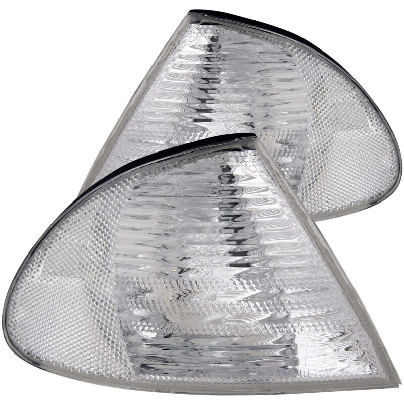 Anzo Corner Lights 1999-2001 BMW 3 Series E46 Euro Corner Lights Chrome 521006 Photo - Primary