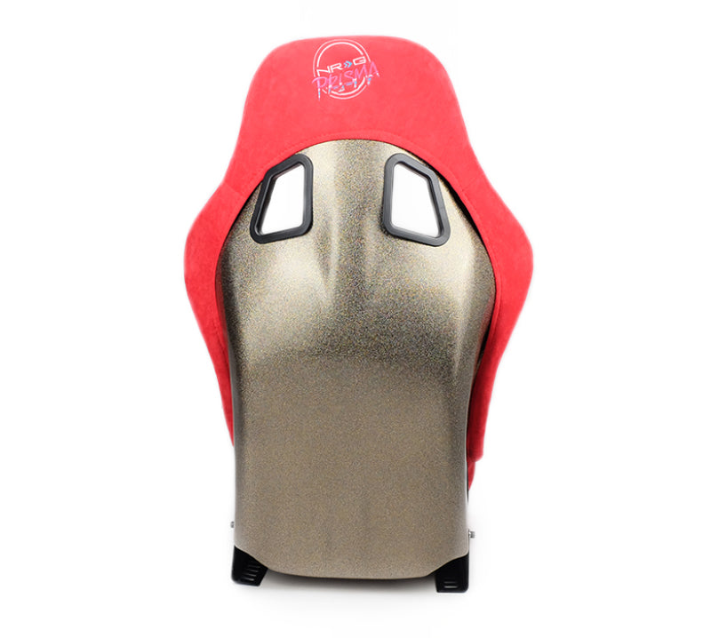 NRG FRP Bucket Seat ULTRA Edition - Medium (Red Alcantara/Pearlized Back) FRP-303RD-ULTRA FRP-303RD-ULTRA Photo - Primary