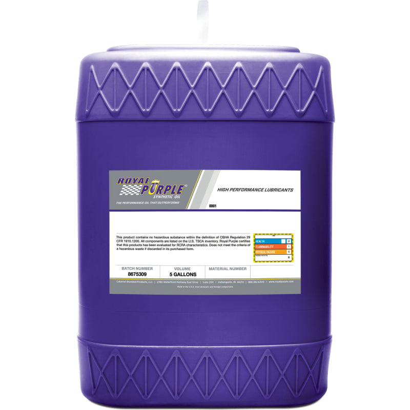 Royal Purple Max Gear Oil 75W140 5 Gallon Pail 05301 User 1