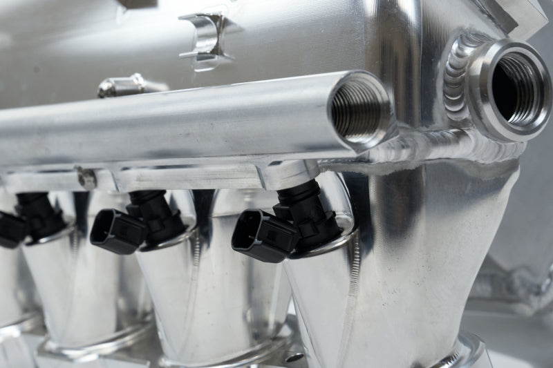 CSF BMW M2/M3/M4 S58 Comp & Non-Comp (G8X) Charge-Air Cooler Manifold - Thermal Dispersion Black 8233B 8233B Photo - Close Up