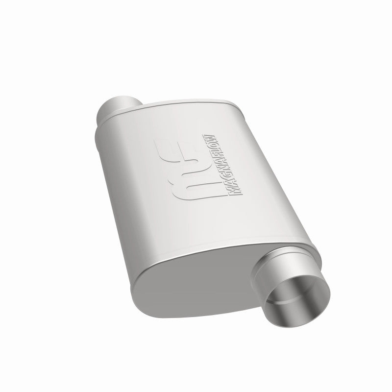 Magnaflow Muffler Mag 3in 409SS 14X4X9 3 O/O 11239 11239 360 Degree Image Set