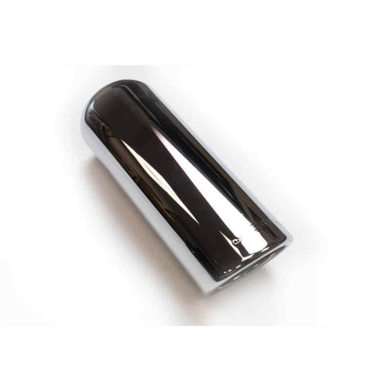 JBA 3in x 3.5in x 9in Rolled Stainless Steel Chrome Plated Exhaust Tip 12-08204 12-08204 Photo - Primary