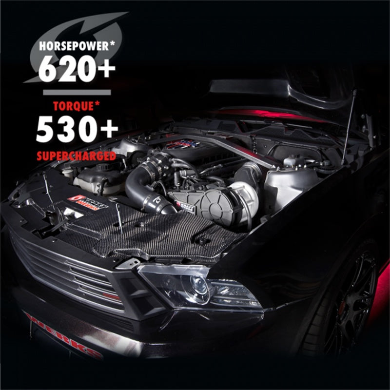 KraftWerks 11-14 Ford Mustang 5.0L Coyote Supercharger System w/o Tuning 150-04-1013 150-04-1013 Photo - Mounted