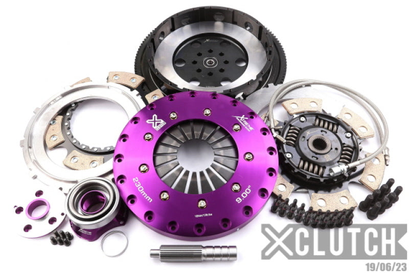 XCLUTCH 15-21 Subaru WRX STi Base 2.5L 9in Twin Sprung Ceramic Clutch Kit XKSU23623-2B XKSU23623-2B Photo - Primary