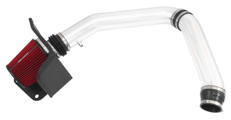 Spectre 11-15 Jeep Grand Cherokee V6-3.6L F/I Air Intake Kit - Polished w/Red Filter 9020 9020 Photo - Unmounted