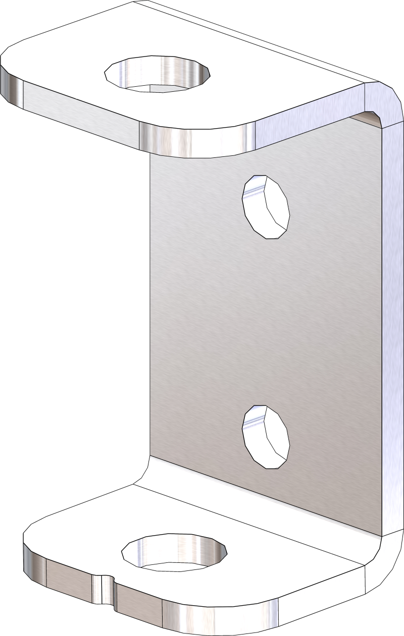 KFI Replacement Plow Foot Bracket 105006-R 105006-R Photo - Primary