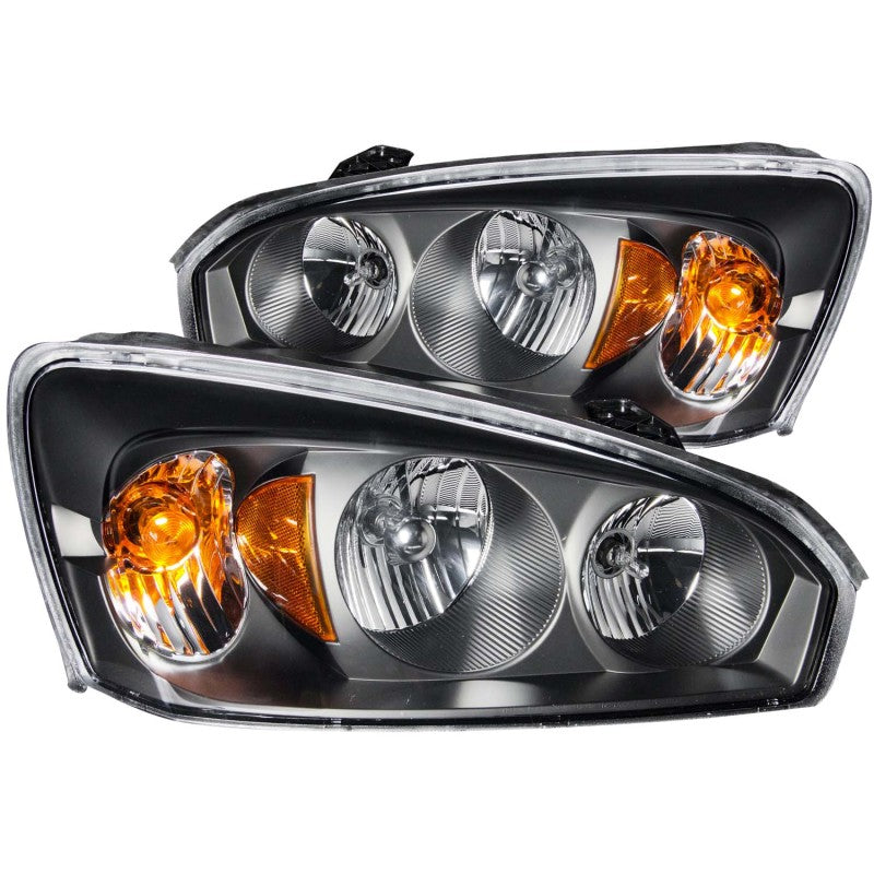Anzo 2004-2007 Chevrolet Malibu Crystal Headlights Black 121221 Photo - Primary