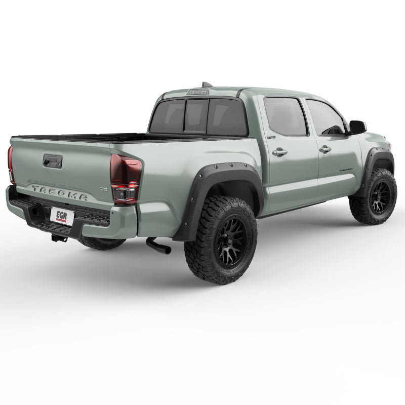 EGR 16-22 Toyota Tacoma Baseline Bolt Stylefender Flares Set Of 4 BLF1017 BLF1017 Photo - Mounted