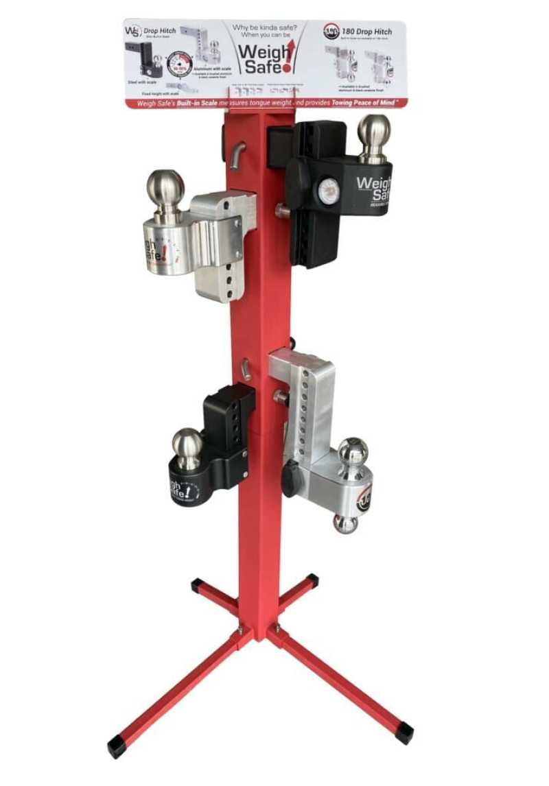 Weigh Safe Regular POP Display Stand - Red WSPOP-HS WSPOP-HS User 1