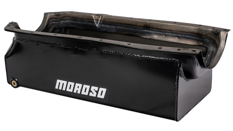 Moroso 65-Up Oldsmobile V-8 (330-455) Marine Stroker Box Sump Flat Bottom 10qt 7.25in Steel Oil Pan 21631 21631 User 1