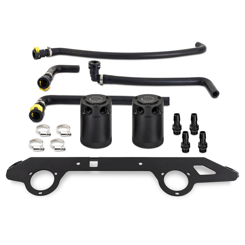Mishimoto 2023+ Ford Bronco 2.7L Baffled Oil Catch Can System MMBCC-BR27-23S MMBCC-BR27-23S Photo - Primary