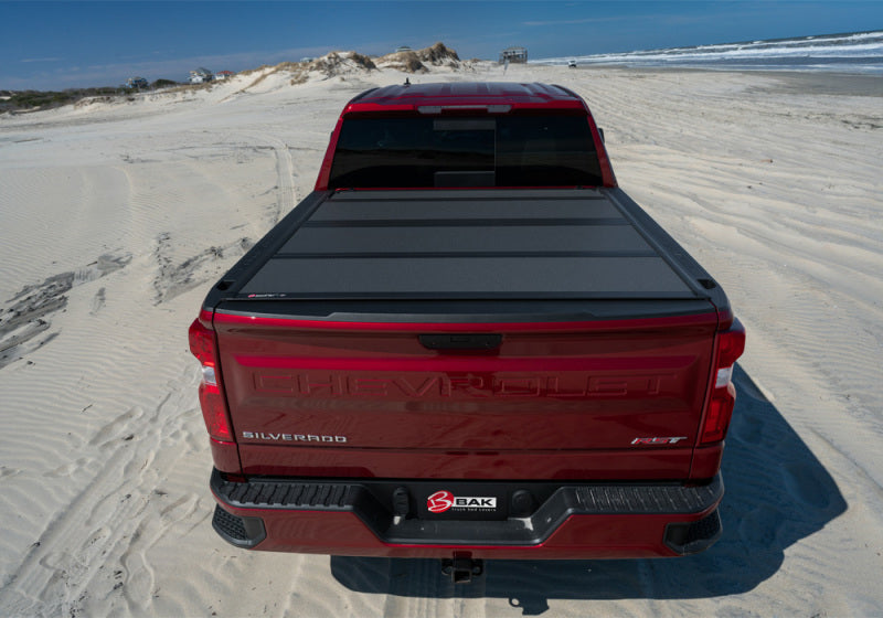 BAK Flip Mx4 Matte Finish 2019 Gm Silverado, Sierra 5' 8" Bed 448130 Photo - Mounted