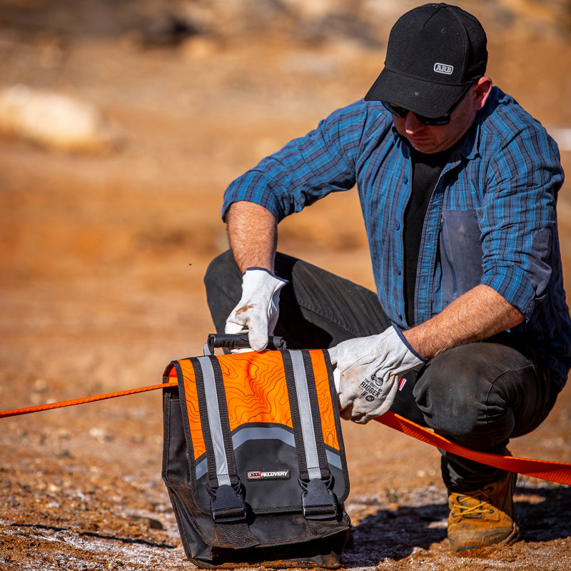 ARB Weekender Recovery Kit Incl 17600lb Recovery Strap/4.75T Shackles RK12A RK12A Photo - Mounted