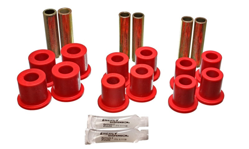 Energy Suspension Leaf Spring Bushing Set Red Ford F-250 All 1977-1979 4.2120R Photo - Primary