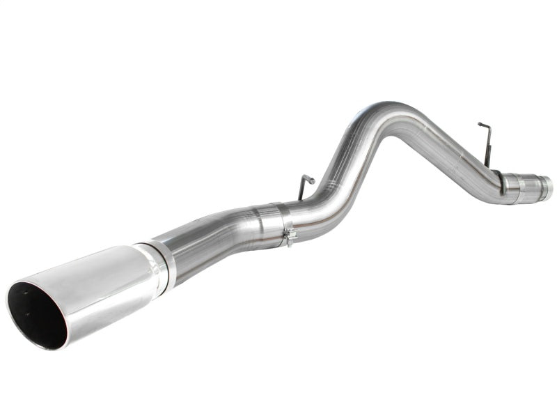 aFe POWER 49-44041-P Large Bore-HD 5" 409 SS DPF-Back Exhaust System 49-44041-P Photo - Unmounted