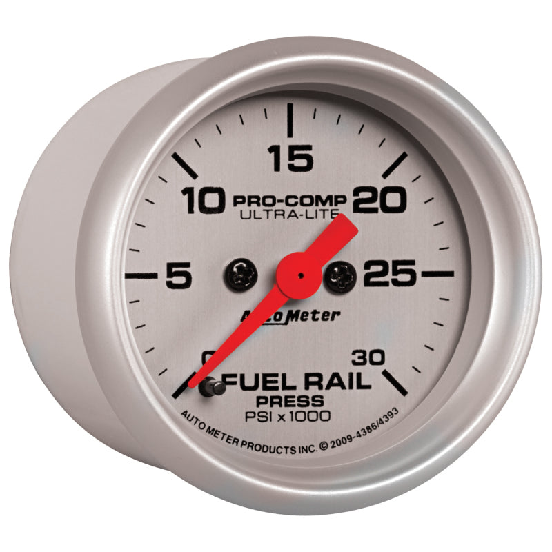 AutoMeter Gauge Rail Pressure (Ram 5.9L) 2-1/16in. 30Kpsi Digital Stepper Motor Ul 4386 4386 User 3
